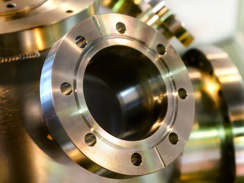 Om funktionerne af titanium flanger